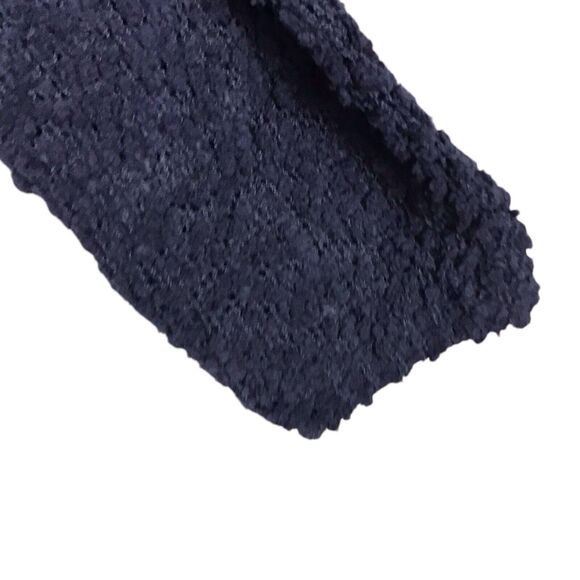 Bobeau Womens M Blue Funnel Neck Pullover Sweater Boucle Chunky Knit NWT - Picture 5 of 16